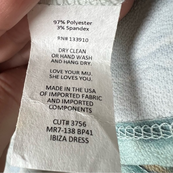 Show Me Your Mumu x Barbie Ibiza Mini Dress Stretch Cutout Babydoll Plunge Sz XS - Picture 11 of 11